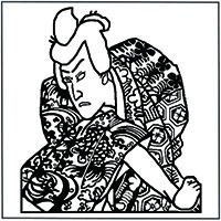 浮世絵ライセンスイメージ