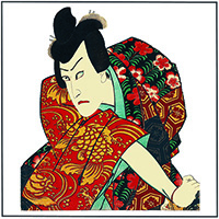 浮世絵ライセンスイメージ