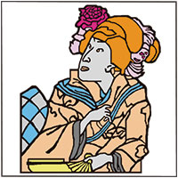 浮世絵ライセンスイメージ