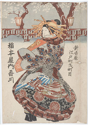 浮世絵 美人画 ファミマプリント