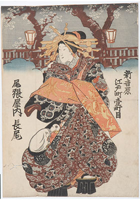 浮世絵 美人画 ファミマプリント